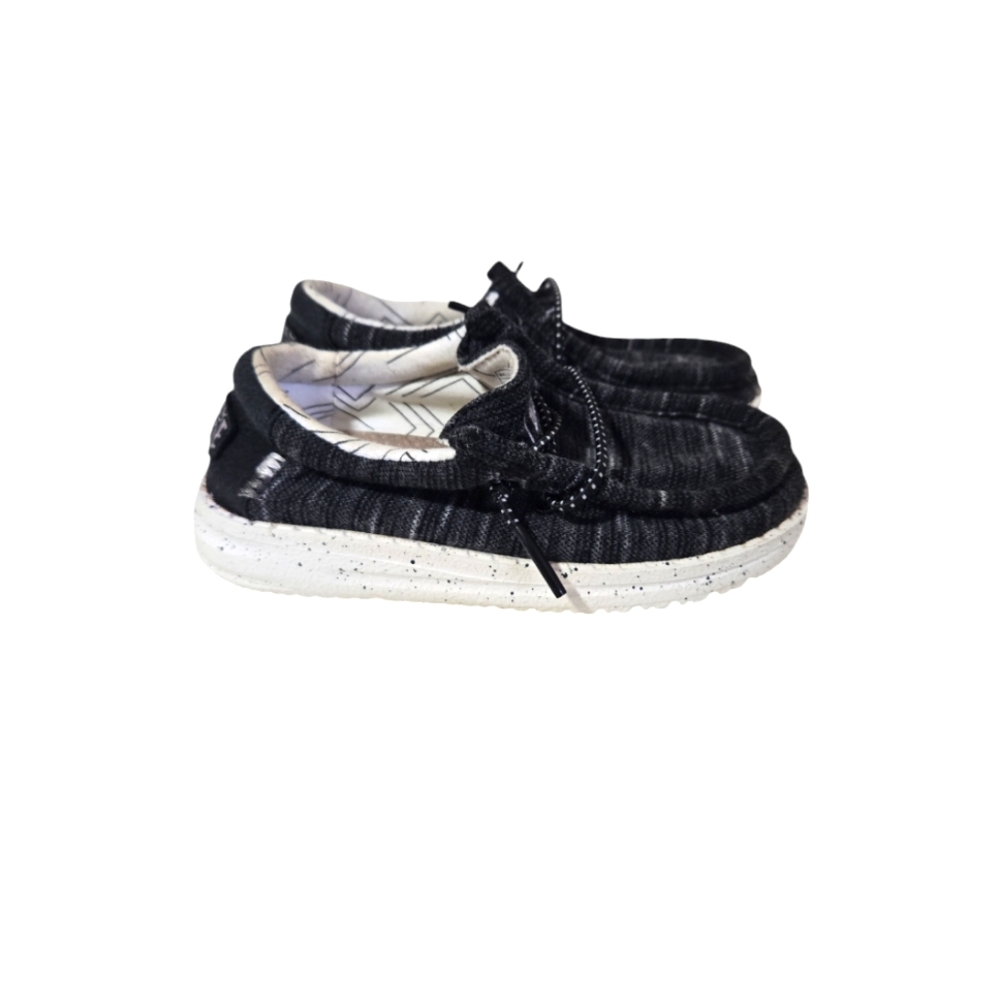 Hey Dude Wally Toddler Stretch Black